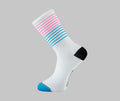 breton stripe cycling socks