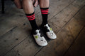 winter cycling socks merino Pongo London cycling socks\